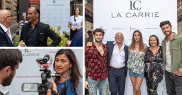 La Carrie Pink Event #ROMPIAMOILSILENZIO highlights