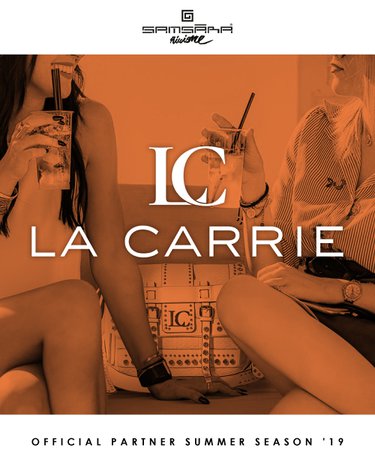 Co-branding La Carrie e Samsara Beach per l'estate 2019